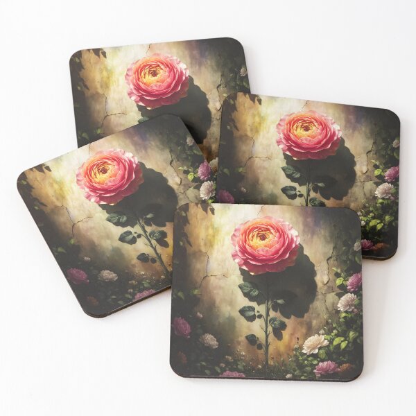 Item preview, Pink Rose, Ai Generated Art  designed and sold by ACC .