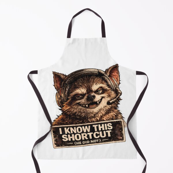 Item preview, I Know This Shortcut Funny Gamer Bat Meme designed and sold by DryHumorPrints.
