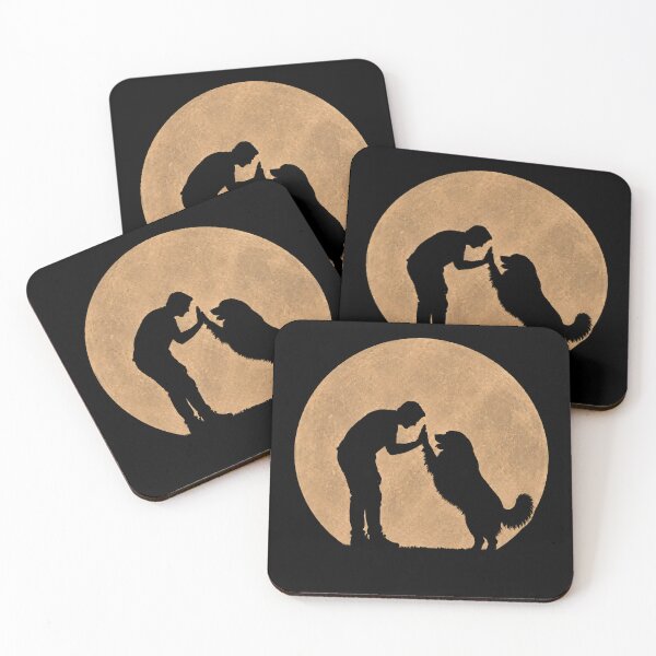 Item preview, Funny Great Pyrenees Fathers Day Full Moon Mom Dad Kids designed and sold by FurryHavenPH.