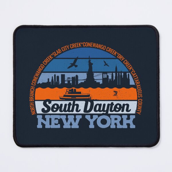 Item preview, South Dayton New York Sunset Retro Vintage Local Pride Logo designed and sold by CRHPOD20.