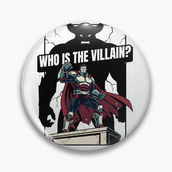 Item preview, Retro Comic Superhero Monster Shadow Villain Quote designed and sold by EKHOAISTORE.