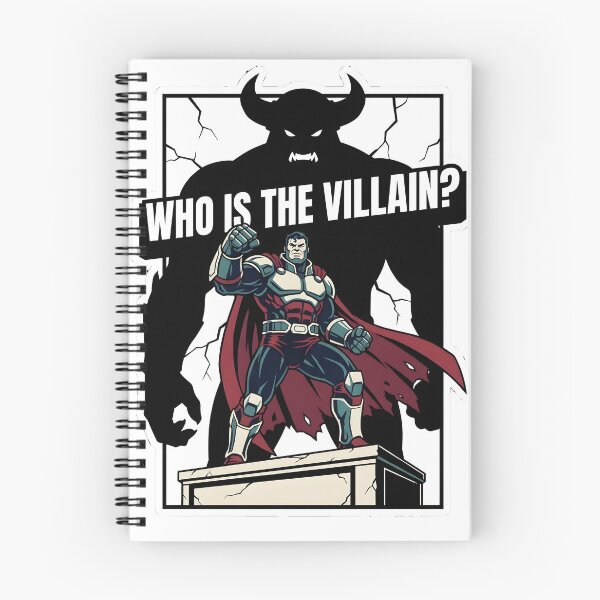 Item preview, Retro Comic Superhero Monster Shadow Villain Quote designed and sold by EKHOAISTORE.