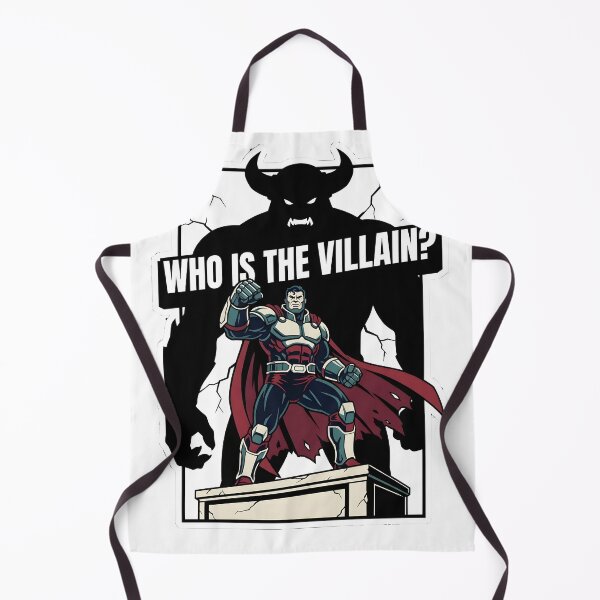 Item preview, Retro Comic Superhero Monster Shadow Villain Quote designed and sold by EKHOAISTORE.