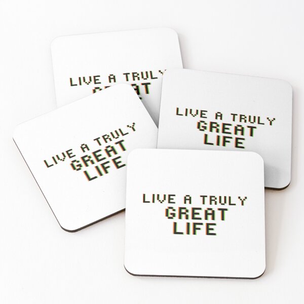 Item preview,  Live a truly great life designed and sold by Positive Mindzet!.