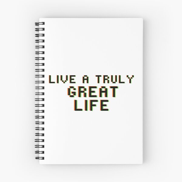 Item preview,  Live a truly great life designed and sold by Positive Mindzet!.