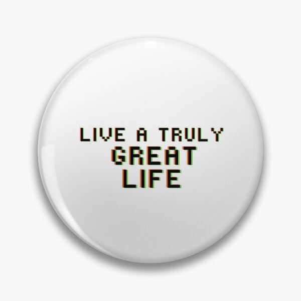 Item preview,  Live a truly great life designed and sold by Positive Mindzet!.