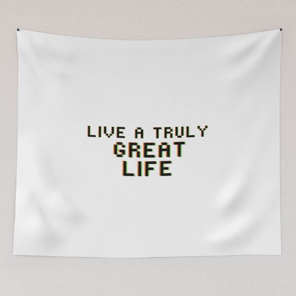 Item preview,  Live a truly great life designed and sold by Positive Mindzet!.