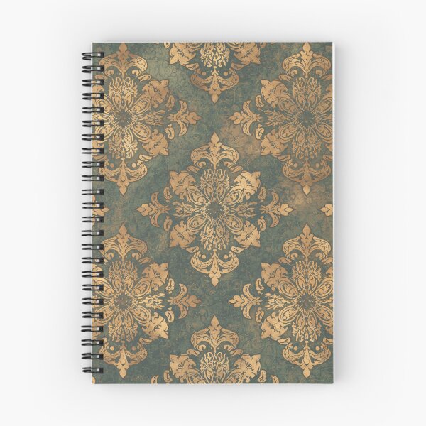 Item preview, Diva Intricate Damask Flowers Nostalgia Composition Pattern designed and sold by GrinGalore.