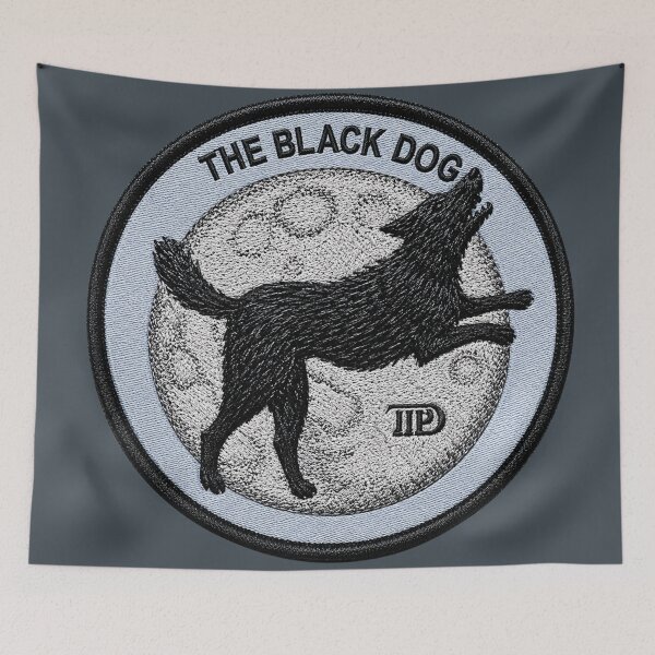 Item preview, Copy of Black Dog 3 TTPD Patches - Poets Black Dog Bolter Albatross -  designed and sold by taylorvinyls.