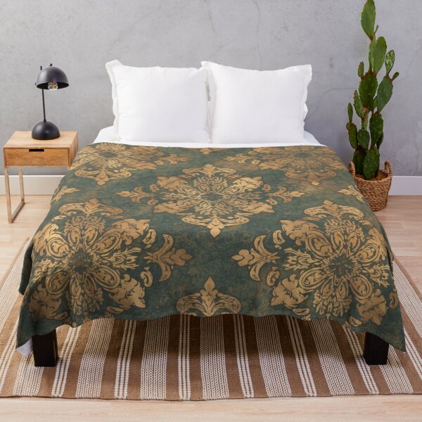 Item preview, Diva Intricate Damask Flowers Nostalgia Composition Pattern designed and sold by GrinGalore.
