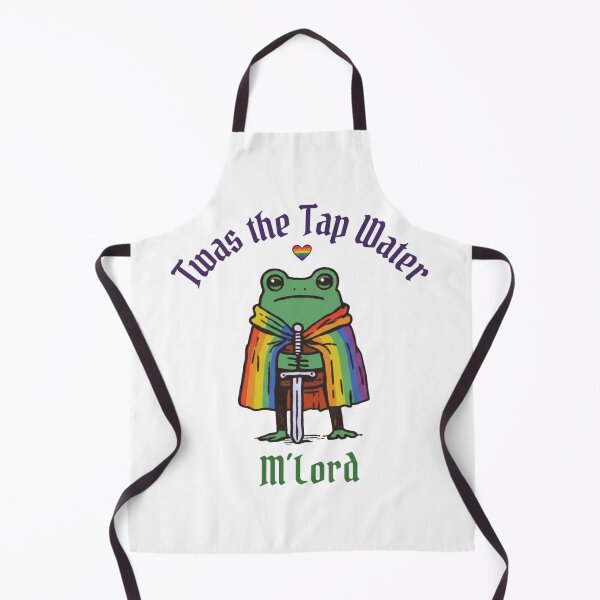 Item preview, Twas the Tap Water, Funny Frog, LGBTQ Pride, Queer Rights, Pride Month, Trans Rights Liberal Pride Month Protest Anti Trump designed and sold by toongstudio.