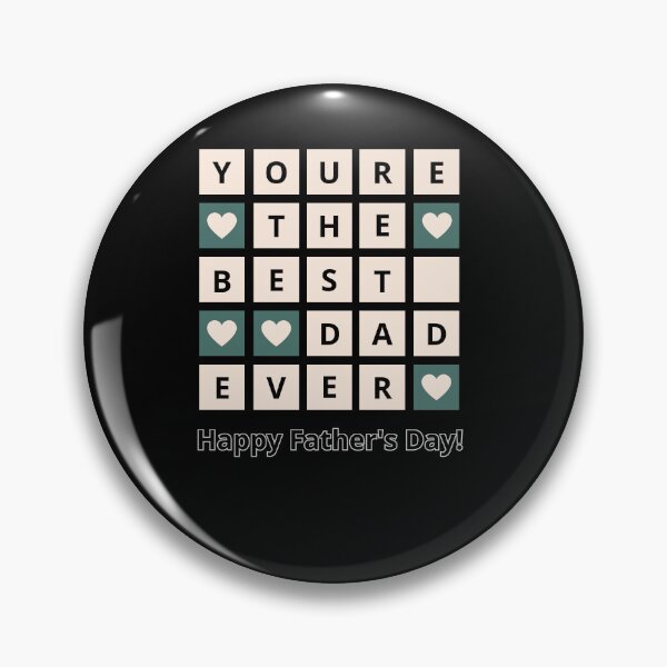 Item preview, World Best Dad Ever Puzzle Graphic Father's Day designed and sold by SoftAuraStudi0.