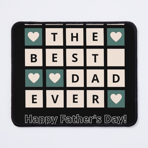 Item preview, World Best Dad Ever Puzzle Graphic Father's Day designed and sold by SoftAuraStudi0.