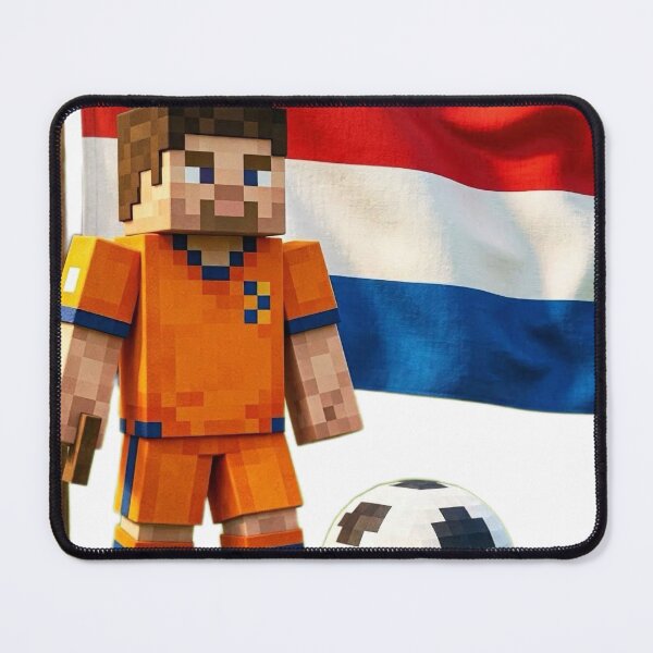Item preview, NETHERLANDS footballer minecraft style  designed and sold by Black-hall.