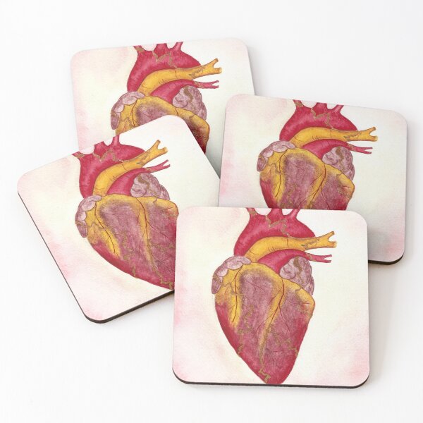 Item preview, Kintsugi Heart designed and sold by storiedthreads.