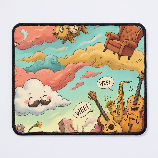 Item preview, Fish Art Nature Cartoon Illustration Landscape Art Color designed and sold by ART ATTACK ZONE.