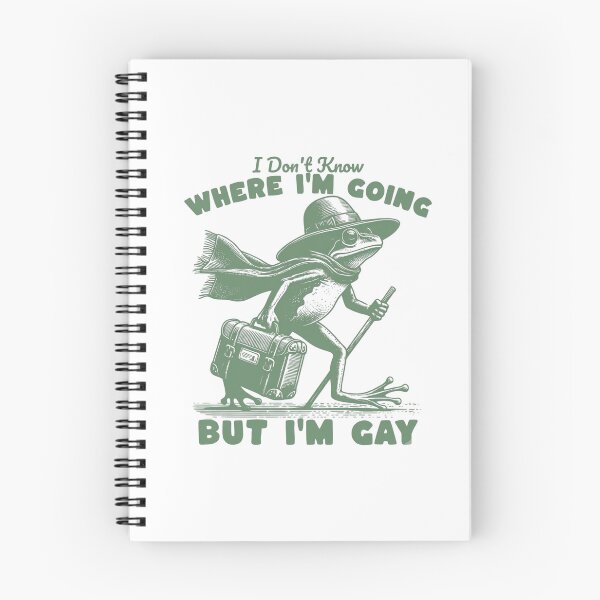 Item preview, Funny Gay Frog Traveler designed and sold by HBDStudio.