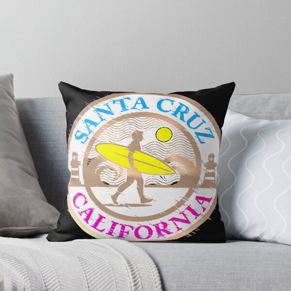 Item preview, Santa Cruz California Surf Vintage Circle designed and sold by AstronautMerch.