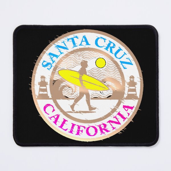 Item preview, Santa Cruz California Surf Vintage Circle designed and sold by AstronautMerch.