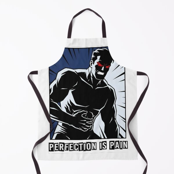 Item preview, Brutalist Retro Anime Male Superhero Perfection Pain designed and sold by EKHOAISTORE.