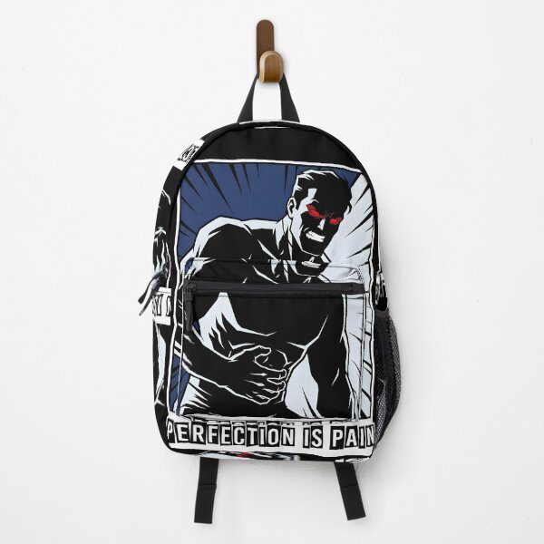 Item preview, Brutalist Retro Anime Male Superhero Perfection Pain designed and sold by EKHOAISTORE.