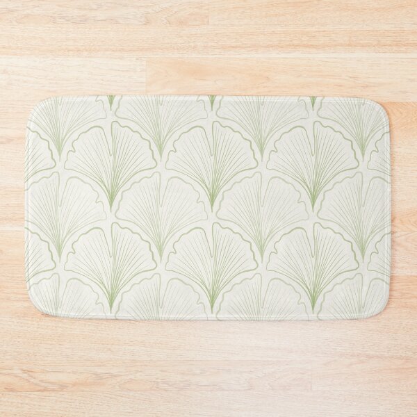 Item preview, Gingko Biloba leaf in spring sage green designed and sold by OhNoNotAgain42.