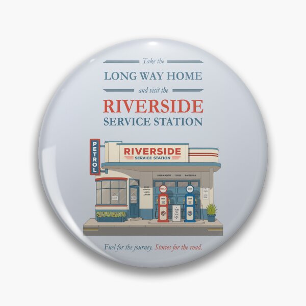 Item preview, Riverside Service Station designed and sold by Katrina Papet.
