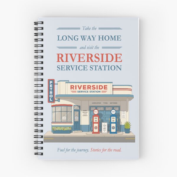 Item preview, Riverside Service Station designed and sold by Katrina Papet.