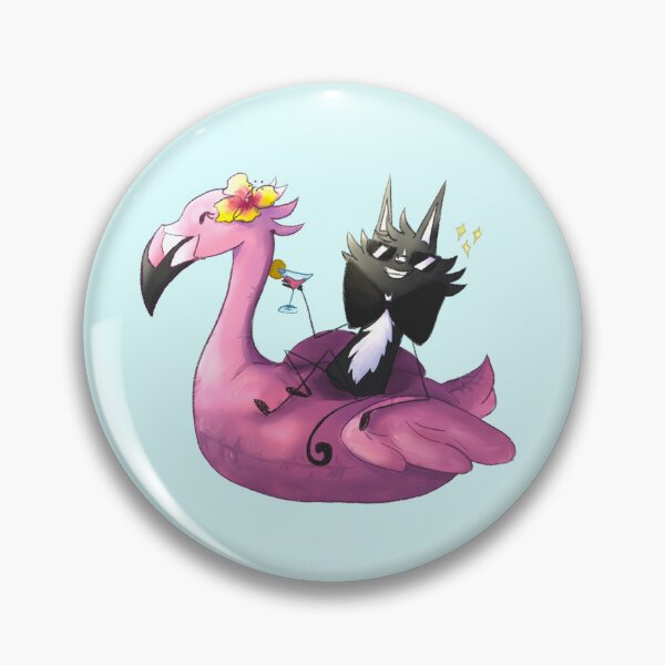 Item preview, Funny Cat Drinking Margarita on Flamingo Floatie designed and sold by Ph0enixSirenn.