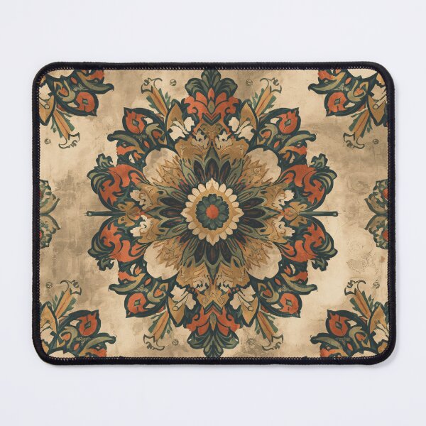 Item preview, Diva Intricate Damask Flowers Nostalgia Floral Composition designed and sold by GrinGalore.