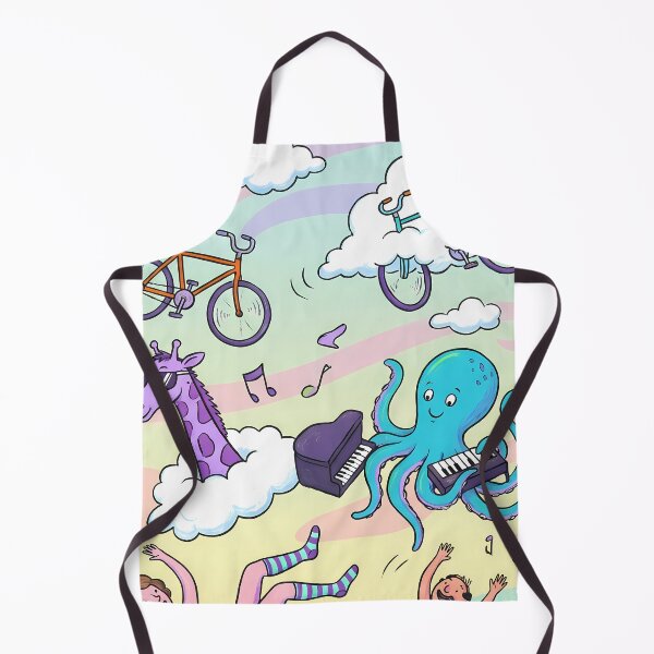 Item preview, Tea Time Nature Cartoon Illustration Landscape Art Color designed and sold by ART ATTACK ZONE.