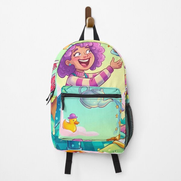 Item preview, Good Vibes Nature Cartoon Illustration Landscape Art Color designed and sold by ART ATTACK ZONE.