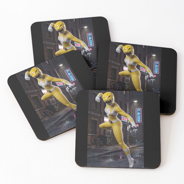 Item preview, Yellow Power Ranger designed and sold by Neon Jungle.