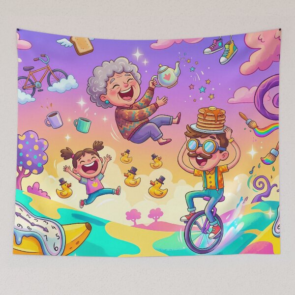 Item preview, Banana Art Nature Cartoon Illustration Landscape Art Color designed and sold by ART ATTACK ZONE.