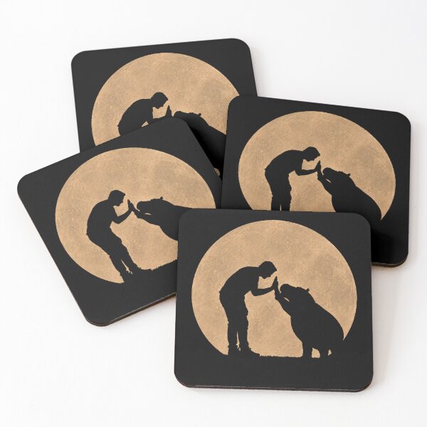 Item preview, Funny Hippopotamus Fathers Day Full Moon Mom Dad Kids designed and sold by FurryHavenPH.