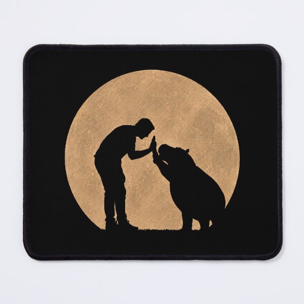 Item preview, Funny Hippopotamus Fathers Day Full Moon Mom Dad Kids designed and sold by FurryHavenPH.