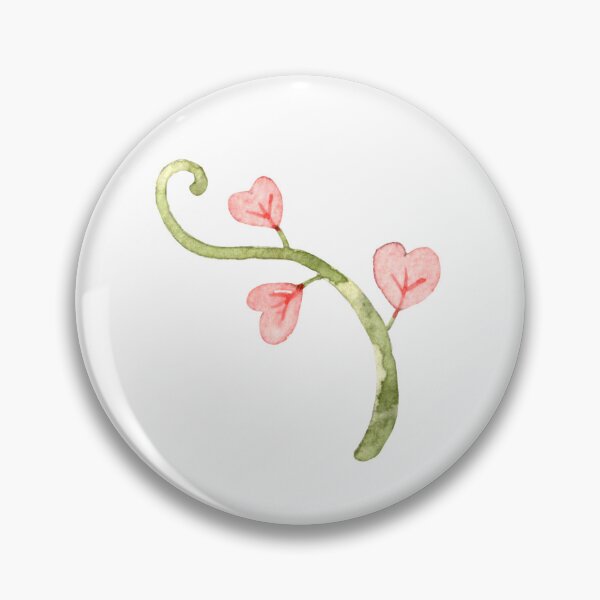 Item preview, Watercolor Heart Vine designed and sold by SashaZinch.