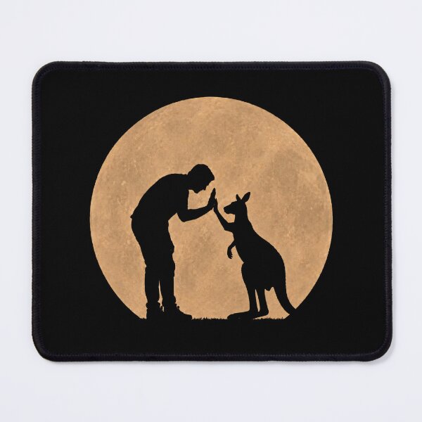 Item preview, Funny Kangaroo Fathers Day Full Moon Mom Dad Kids designed and sold by FurryHavenPH.