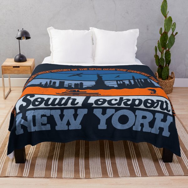 Item preview, South Lockport New York Sunset Retro Vintage Local Pride Logo designed and sold by CRHPOD20.