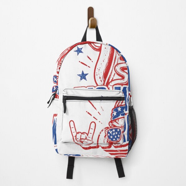 Item preview, Vintage 4th Of July Hot Dog Pig Missiles And Freedom USA Patriotic designed and sold by Chaya Reid.