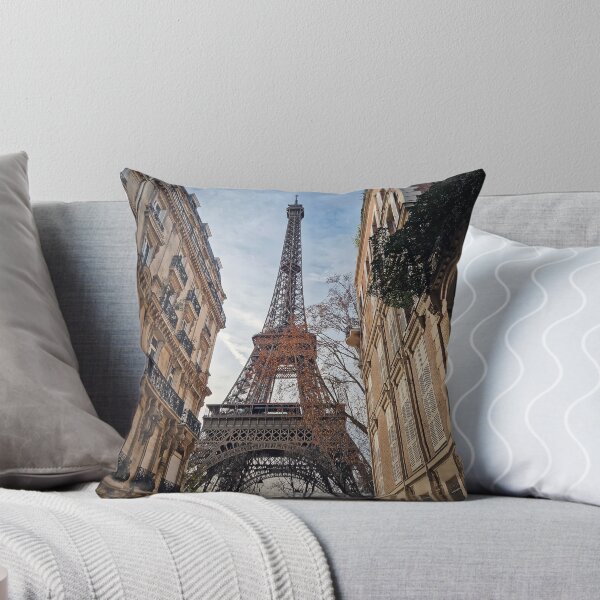 Item preview, Eiffel Tower framed by elegant parisian buildings designed and sold by psychoshadow.