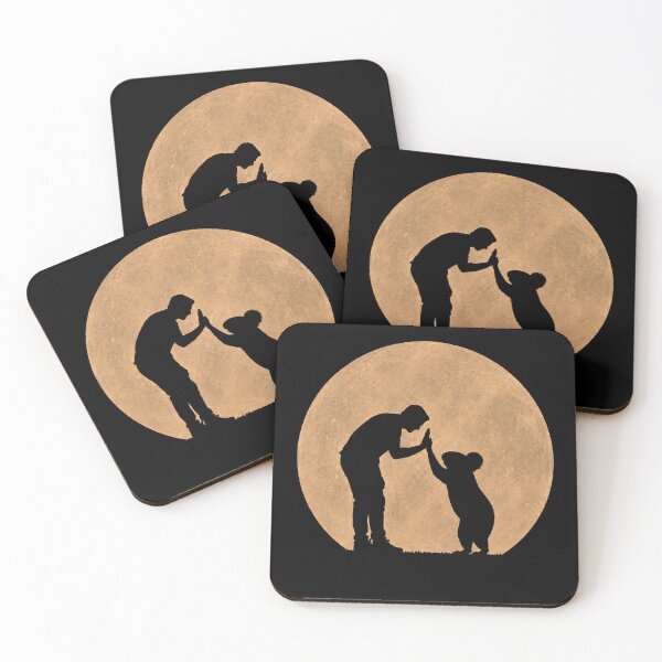 Item preview, Funny Koala Fathers Day Full Moon Mom Dad Kids designed and sold by FurryHavenPH.