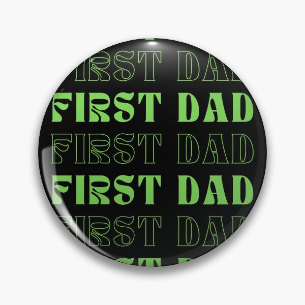 Item preview, First Time Dad Groovy Stacked Font Retro Father's Day designed and sold by SoftAuraStudi0.