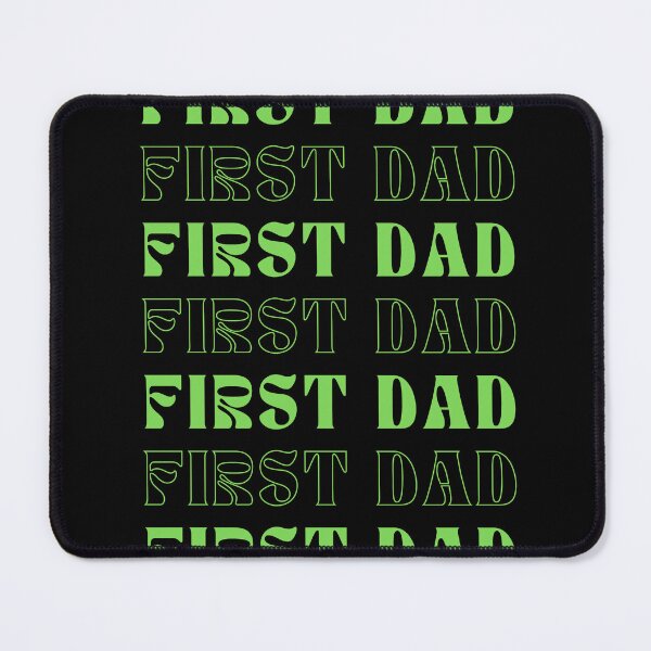 Item preview, First Time Dad Groovy Stacked Font Retro Father's Day designed and sold by SoftAuraStudi0.