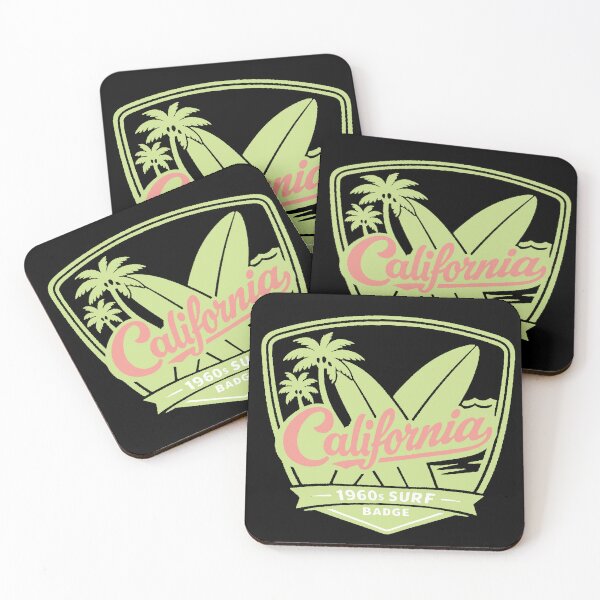 Item preview, California 1960s Surf Badge Vintage Retro designed and sold by AstronautMerch.