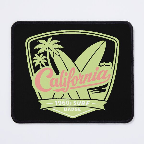 Item preview, California 1960s Surf Badge Vintage Retro designed and sold by AstronautMerch.