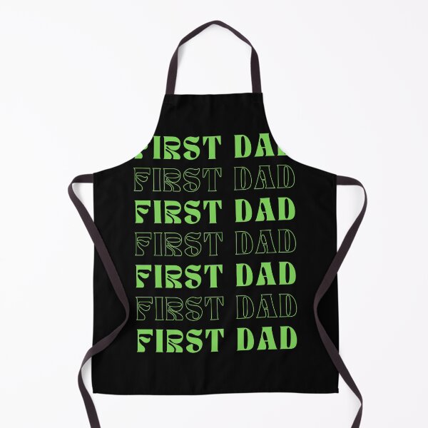 Item preview, First Time Dad Groovy Stacked Font Retro Father's Day designed and sold by SoftAuraStudi0.