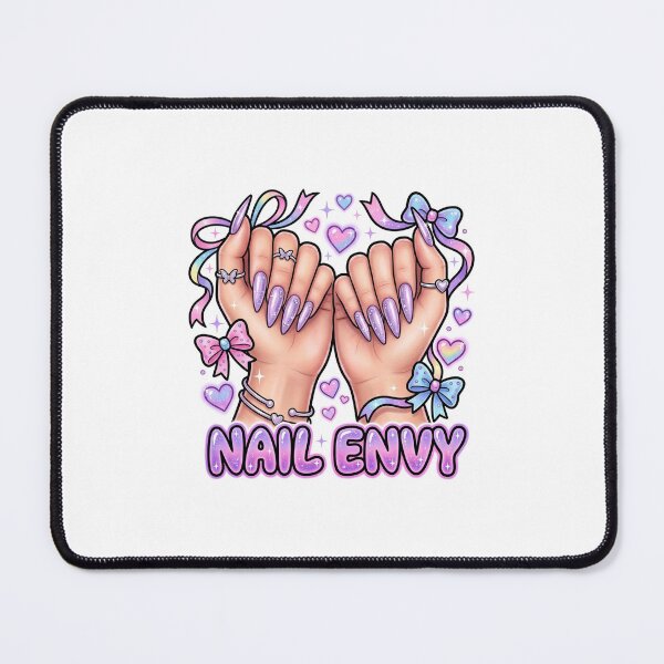 Item preview, Retro Y2K Pastel Lavender Nail Envy Sticker designed and sold by DuckOddity.