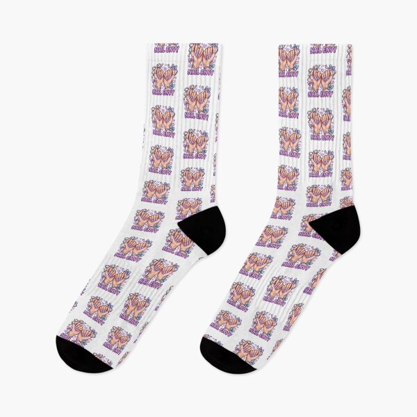 Item preview, Retro Y2K Pastel Lavender Nail Envy Sticker designed and sold by DuckOddity.