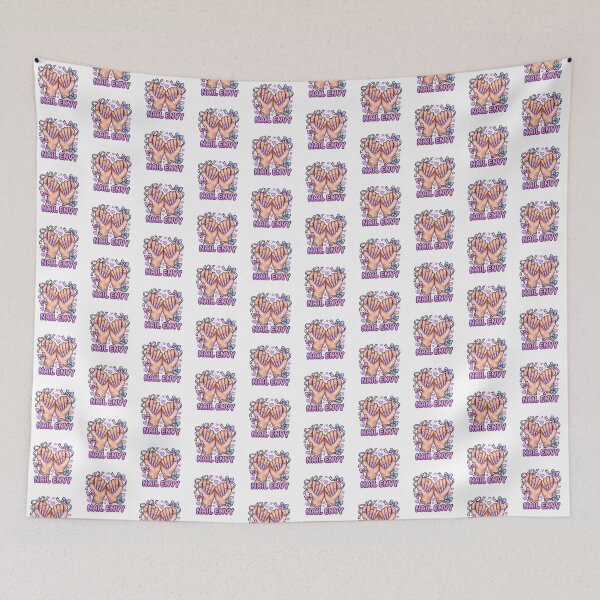 Item preview, Retro Y2K Pastel Lavender Nail Envy Sticker designed and sold by DuckOddity.